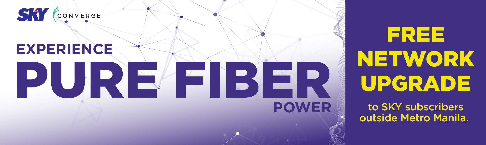 Regional Network Upgrade Banner